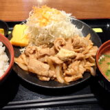 Ginger grilled set meal