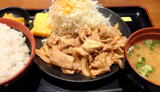 Ginger grilled set meal